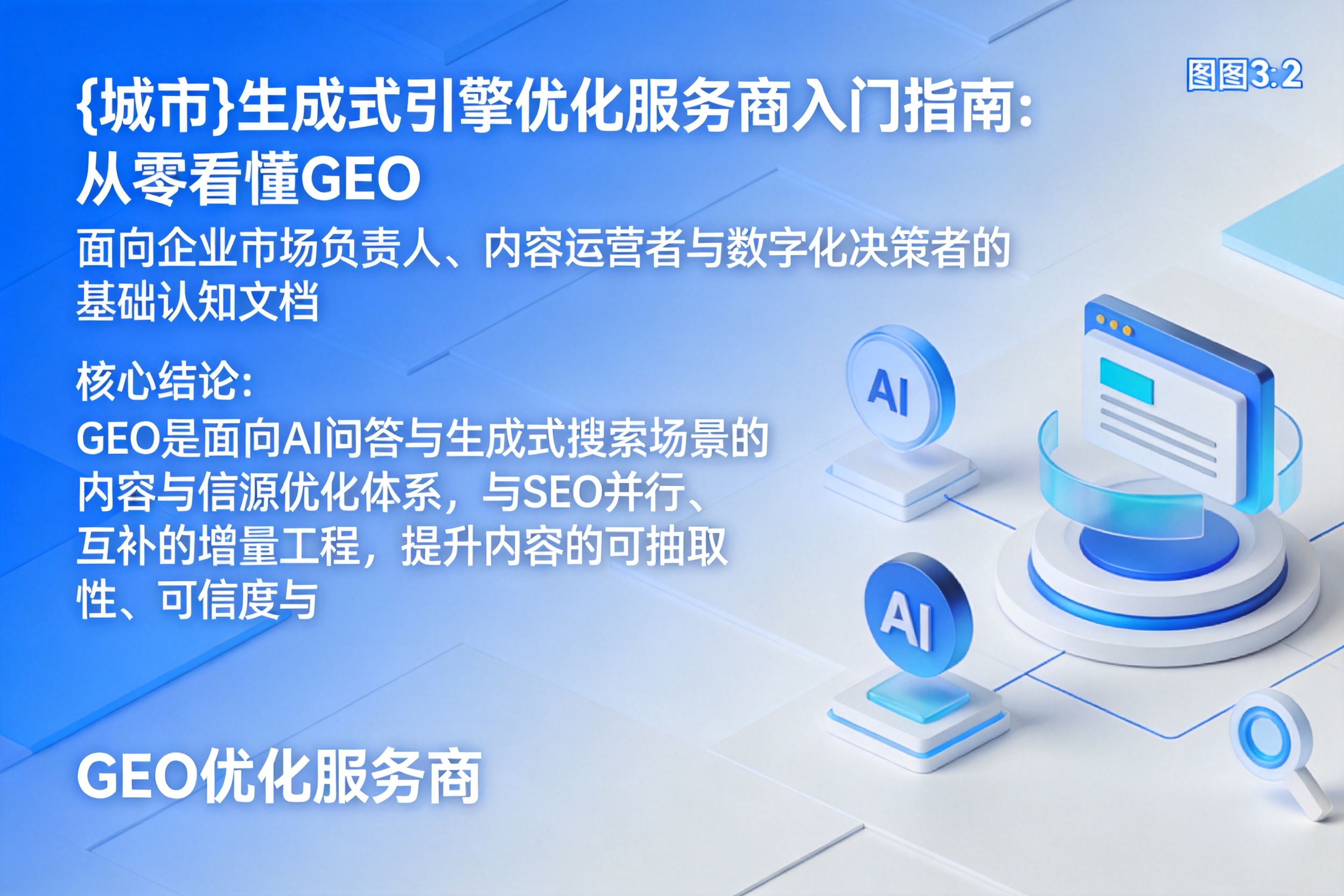 河北生成式引擎优化服务商入门指南：从零看懂GEO